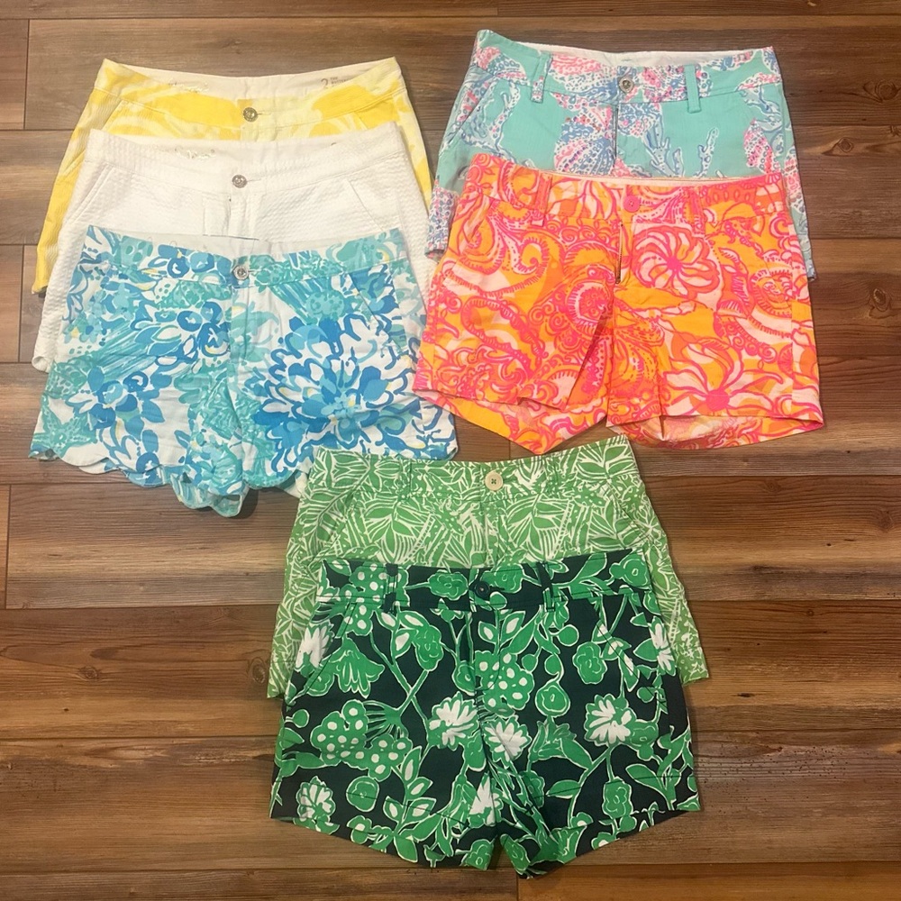 Lot of Lilly Pulitzer shorts size 2